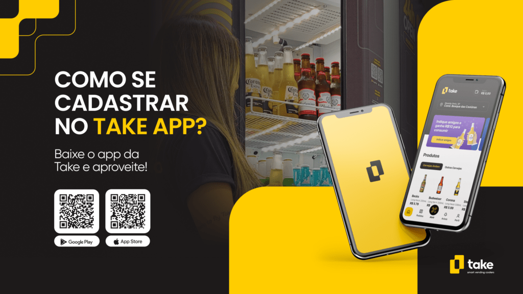 cadastrar no take app